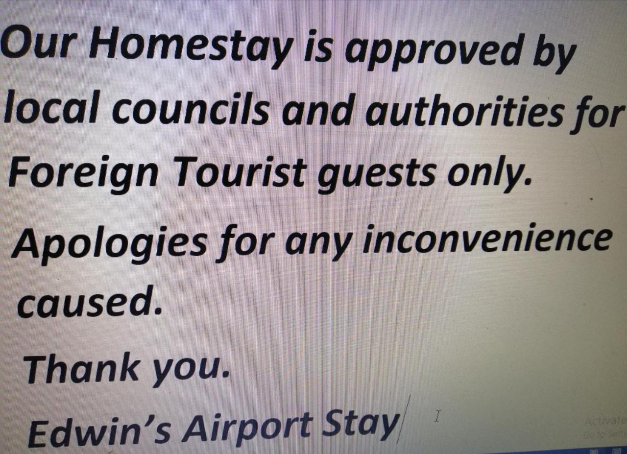 Edwin'S Airport Stay Dalupotha Εξωτερικό φωτογραφία